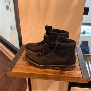 Cole Haan Black Hiking Boots